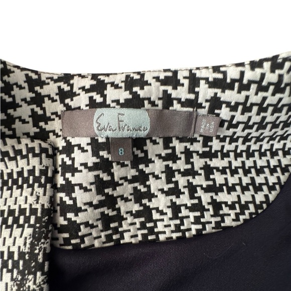 Eva Franco Floral Brocade Jacket 8 Houndstooth & Botanical Print Statement Piece - Picture 8 of 12